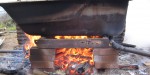 roaring fire